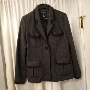 Dialogue Charcoal Blazer